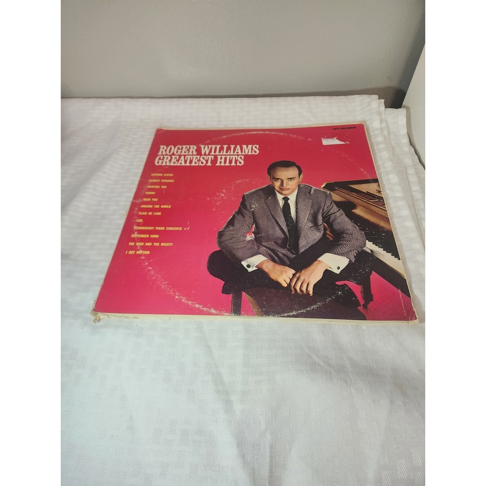 Roger Williams Greatest Hits Vinyl LP MCA Records MCA-63 Autumn Leaves Piano